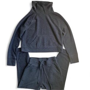 Aerie Black Knit Two Piece Matching Set!